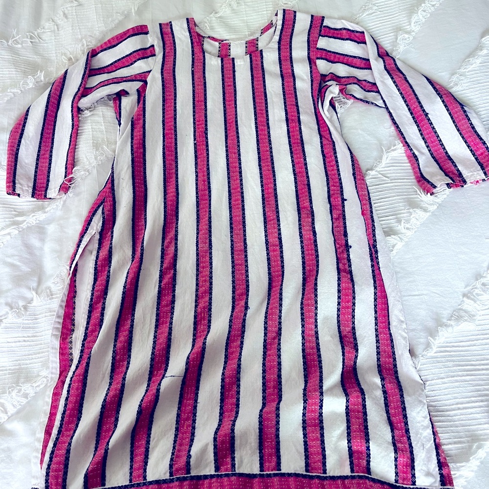 Vintage striped tunic